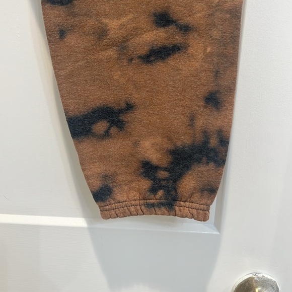 In Your Face Apparel Brown and Black Tie-Dye Sweatpants size small. - Picture 4 of 6